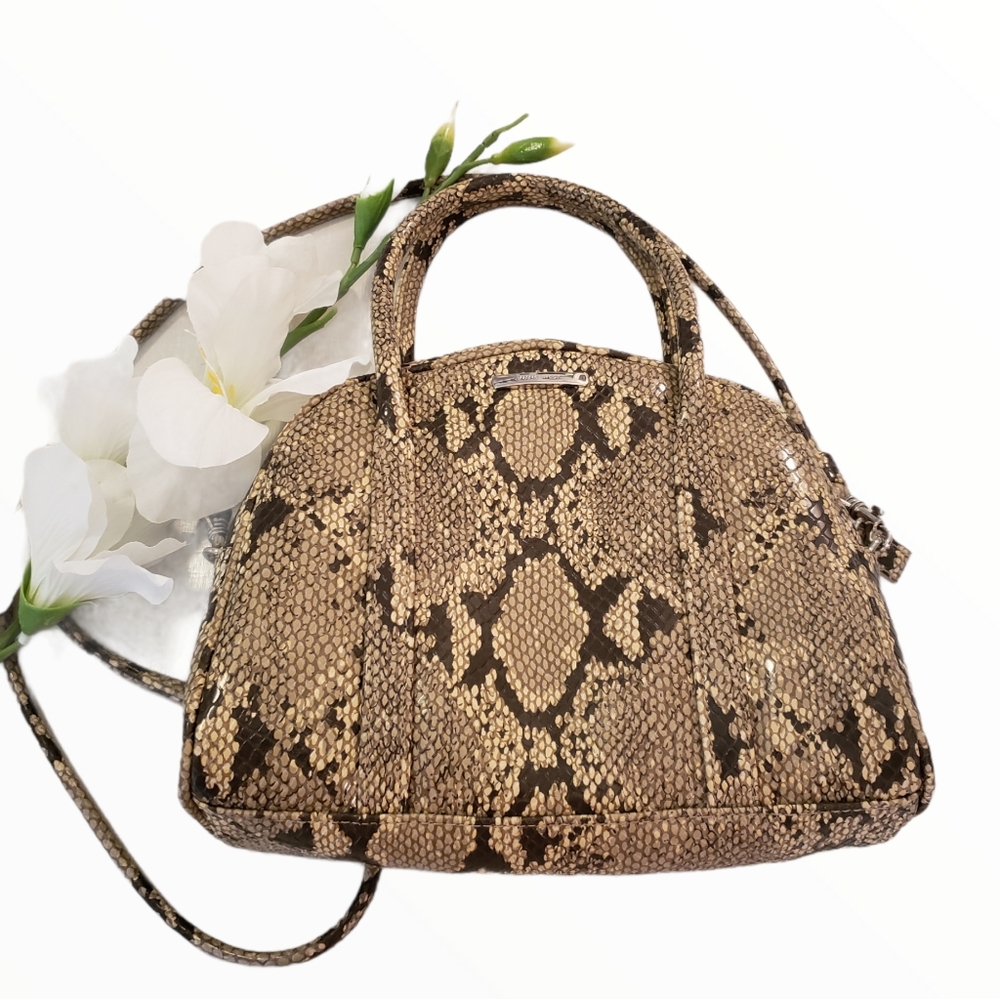 NINE WEST Snake Skin Cross Body Purse